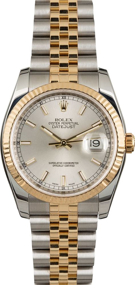 pre owned rolex datejust mens